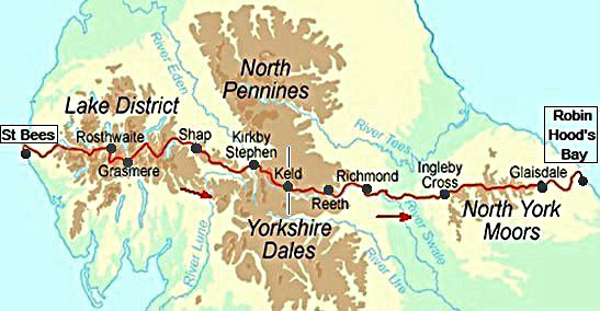 Coast_to_Coast_Walk_kaartContours